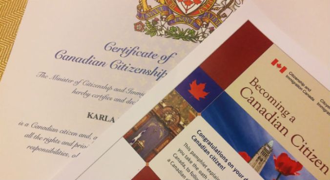 canadian citizenship - ceremonia de ciudadania canadiense